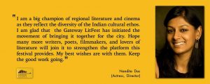 nandita das for gateway litfest