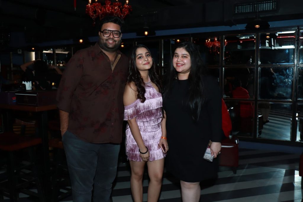 Director Abhishek Saxena, Actress Kristina Patel and Ambika Sharma of Colours TV